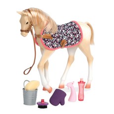 Oji Dolls Palomino嬰兒馬玩偶道具, 混色