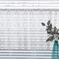 Casa L 葫蘆造型窗幔, 白色