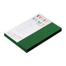 paperculture 達芬奇雙面毛氈壓花紙 No 35 綠色, 90個