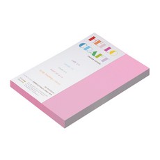 종이문화 다빈치 양면엠보싱지 No 22 핑크, 90개