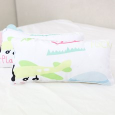 보몽드 인견 메밀속통 아기베개 스카이 20 x 40 cm, 핑크, 1개