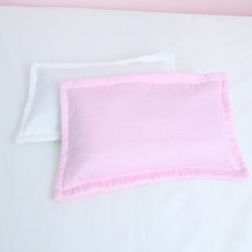 보몽드 거즈날개 메밀속통 아기베개 솔리드 20 x 40 cm, 핑크, 1개