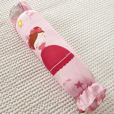 BODRE 40支棉斜紋拉鍊糖果長型枕頭, 嬌小的女孩