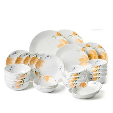 코렐 베고니아 6인 홈 식기 세트 28p, 혼합색상, 7종