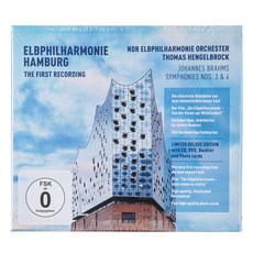 브람스 : 교향곡 3 & 4번 (CD+DVD 디럭스 에디션) - 토마스 헹엘브록/북독일 방송 엘프필하모니 오케스트라 오스트리아수입반, 1CD