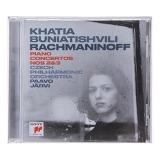 SONY MUSIC 拉赫曼尼諾夫:第二、第三鋼琴協奏曲 - 卡蒂亞·布尼亞蒂什維利/帕沃·雅爾維/捷克愛樂樂團 奧地利進口, 1CD