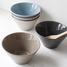 체리하우스 로얄애덜리 라이닝 대접 5color, 챠콜, 1개