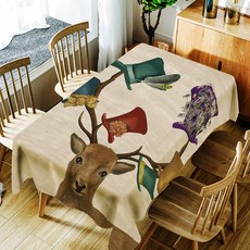 Store33 Point 廚房防水桌布, 一世, 140 x 180 厘米