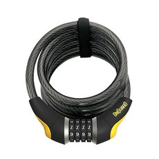 OnGuard Doberman 自行車密碼鎖 8031, 混合色, 1個