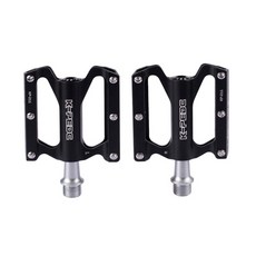K-PEDC 輕量鋁合金自行車踏板 2入組 KP211, 陽極黑, 1套