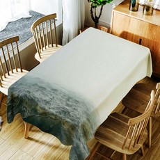 Store33 風景設計防水桌布, A, 140 x 140 cm