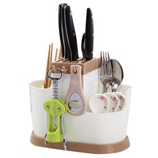 슈퍼식스 주방식기 케이스, 베이지, 1개