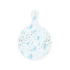 Roem Design 圓形上菜砧板, 痕跡玉色, 1個