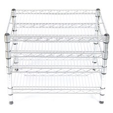 Korak Korea鐵製收納置物架 4層 610*530*450, 單色