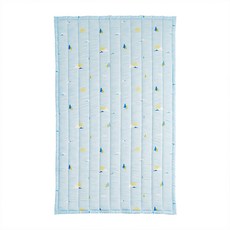 밀로앤개비 유아 인견 패드, 스카이블루, 1개