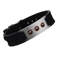 Hot Time電氣石4in1鍺磁健康手鍊 黑色 20010, 1個