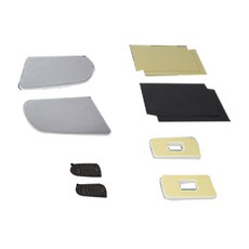 CARTEM 寬版後視鏡, 三星 New SM3 2013年式適用 (2009年07月~) C61 A Type 加熱線, 1套