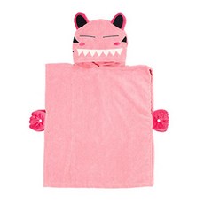 Angang 貓咪連帽浴巾衣