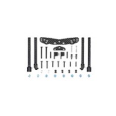 타미야 TM54060 TT01 TYPE-E CARBON DAMPER STAY REAR RC 부품, 혼합 색상, 1세트