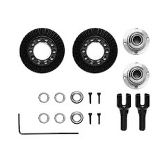 TAMIYA TM53671 TT01 前單向單元 RC 零件, 混色, 1套