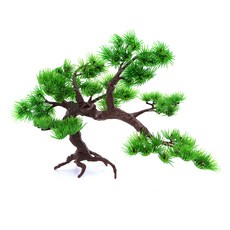 하온펫 수족관용 소나무조화 002, 1개