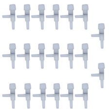 Haonpet水族箱用空氣調節器 1孔 白色, 20件