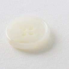 HR大鈕扣 If 鈕扣 23mm, 白色, 12個