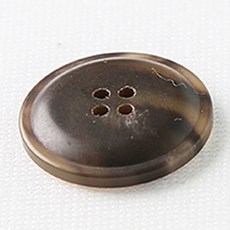 HR Tivoli 大鈕扣 21mm, 霧面棕色, 12個