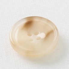 HR大號Arsenal鈕扣 18mm, 淺米色, 8個