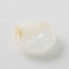 HR大鈕扣 Arsenal 鈕扣 18mm, 白色, 12個