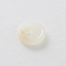 HR빅버튼 보스턴봉 단추 18mm, 화이트, 8개입