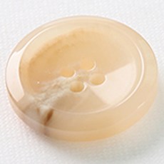 HR大鈕扣 Gaksibong 鈕扣 25mm, 灰米色, 8個