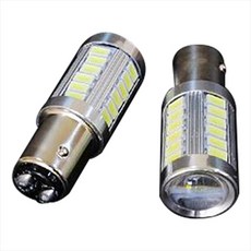 REXUS Rexus合金5630 LED信號燈剎車雙重, 白色的, 2件