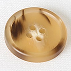 HR大鈕扣 索利亞鈕扣 霧面 21mm, 淺米色, 12個