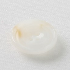 阿森納鈕扣 23mm, 白色, 12個