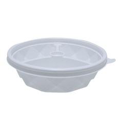 투고팩 3칸 나눔 원형용기, 1개입, 150개