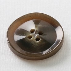 HR大鈕扣 Abel 鈕扣 30mm, 棕色, 8個