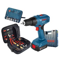 보쉬 충전드릴 GSR 1440-LI 1B + 하드케이스 + 두루마리 100p + 툴백 PRO2, 1세트