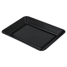 Cook&Lock 可重複使用方形盤 2000號 黑色 27.5 x 20.5 x 2.5 cm, 100個