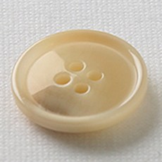 Mani 鈕扣 21mm, 淺米色, 12個