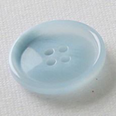 HR大鈕扣 Mani 鈕扣 23mm, 天藍色, 12個