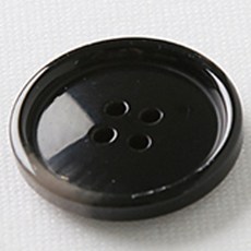 Mani 鈕扣 25mm, 黑色, 8個