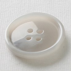 HR大鈕扣 Mani 鈕扣 25mm, 淺灰色, 8個