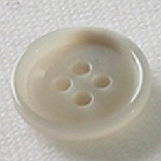 HR大鈕扣 Mani 鈕扣 18mm, 淺灰色, 12個