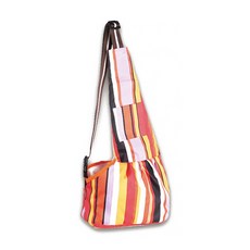 I Love Pet 寵物收納肩背包, 條紋