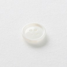 艾森 鈕扣 15mm, 白色, 12入