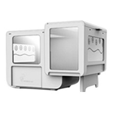 JSPET Reptile Split 爬蟲坦克 White S, 1個