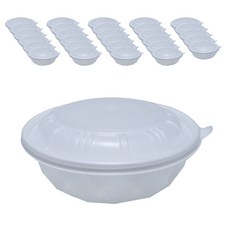 투고팩 GP 탕일회용용기 원형 소 1200ml일회용용기 + 뚜껑, 100세트