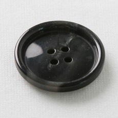 HR大鈕扣 步行鈕扣 23mm, 深灰色, 12個