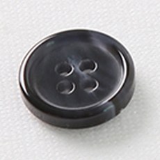 HR大鈕扣 MD 鈕扣 15mm, 海軍藍, 8個